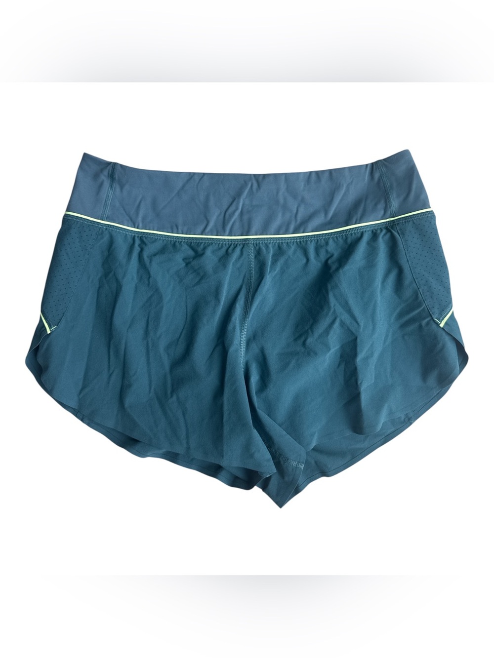 Athleta Run with It Women's Teal Active Running Shorts
